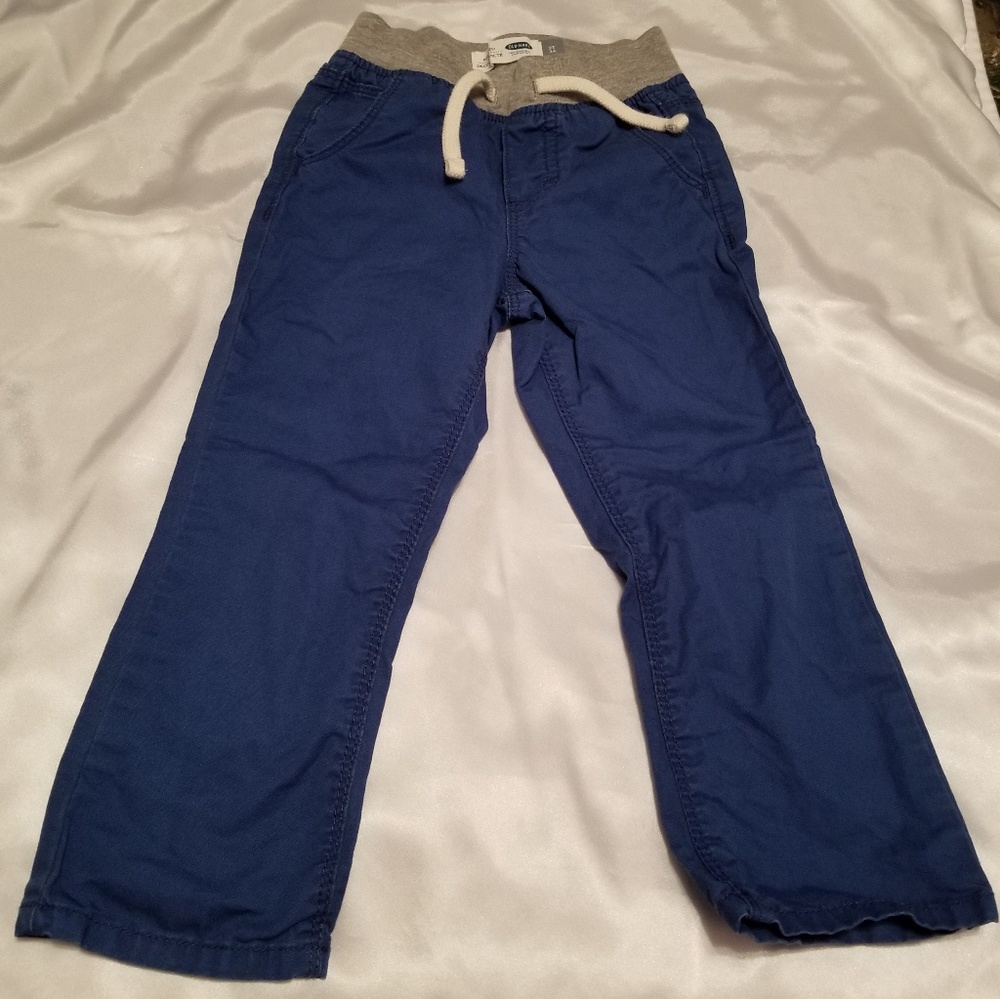 Boys 2t relaxed blue pants